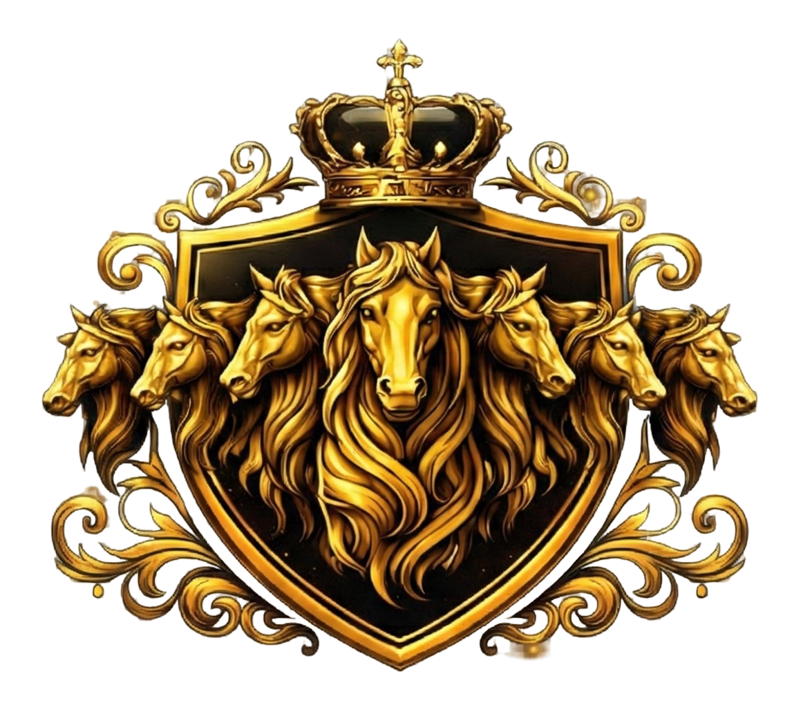 7 Golden Horses Logo